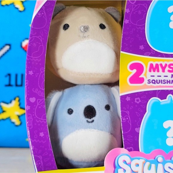 Squishmallow Squishville Down Under Squad 2.5" UltraSoft Stuffed Plush Set New - Picture 3 of 4